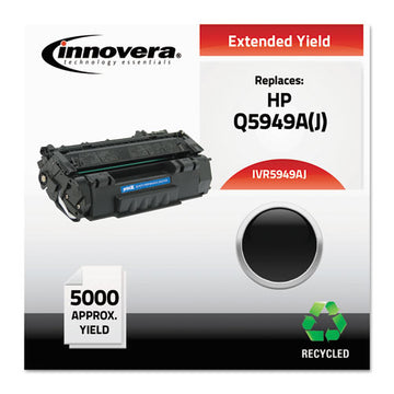 Innovera® Remanufactured Black Extended-yield Toner, Replacement For Hp 49a (q5949aj), 5,000 Page-yield freeshipping - TVN Wholesale